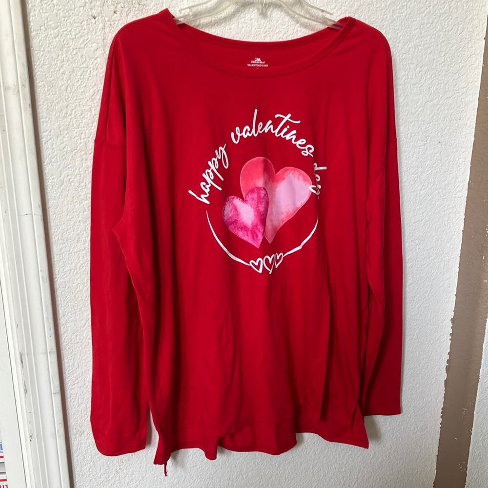 FINAL MARKDOWN Valentines tee xl
